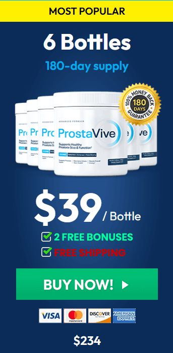 Prostavive Tonic 6 bottle
